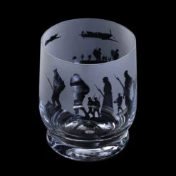 Aspect Tumbler Home From The War -Dartington Crystal tu3407 5 hfwar
