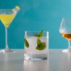 Limelight - Mitre Tumbler, Set Of 2 -Dartington Crystal tumbler 6