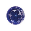 Blossom Sapphire -Dartington Crystal u11055 sapphire co new