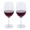 Dartington Red Wine Glass, Set Of 2 -Dartington Crystal universal red wine pair 029 3