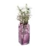 Marguerite Amethyst Small Vase -Dartington Crystal va1008 ame marguerite vase large amethyst bouquet co 3 lr