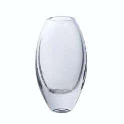 Opus Small Oval Vase -Dartington Crystal va2034 opus small empty co sml