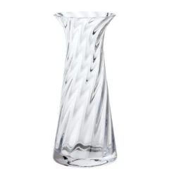 Ripple Conical Vase 6 Ripple Conical Vase -Dartington Crystal va2965 r conical vase lr