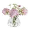 Florabundance Settle Medium Vase -Dartington Crystal va3385 o florabundance settle vase med bouquet co