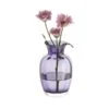 Little Treasures - Amethyst Optic Vase -Dartington Crystal va3418 ame o little treasures amethyst little vase wthflwrs co