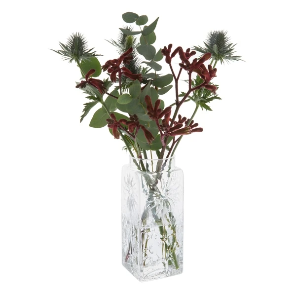 Marguerite Tall Vase Clear 4 Marguerite Tall Vase Clear - Image 2