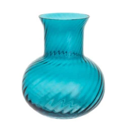 Smith Large Vase Deep Lake -Dartington Crystal va3573 lake o smith large deep lake co lr