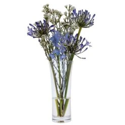 Flower Garden Trumpet Vase