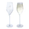 "Mr & Mrs" - Engraved Wine & Bar Prosecco Glass, Set Of 2 -Dartington Crystal wb426 p mr amp mrs